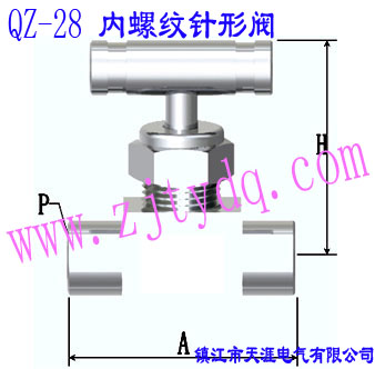 QZ-28 ݼyyQZ-28 Femals Screw Needle Valve